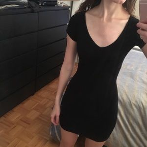 Bebe little black dress